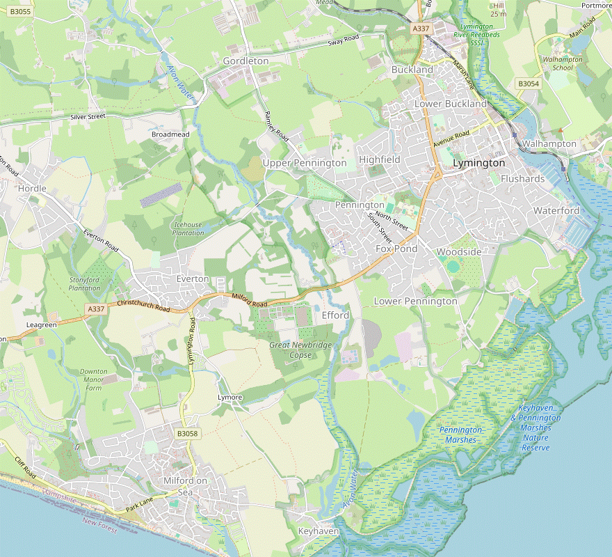 Walk Map 2: Keyhaven to Lymington