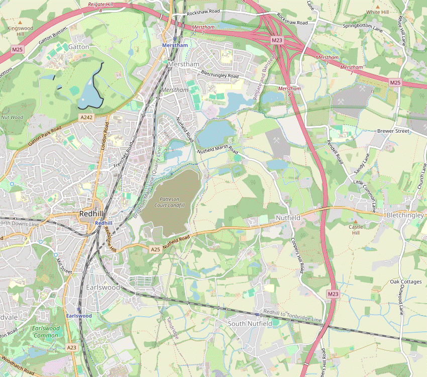 Walk Map: Redhill Circular