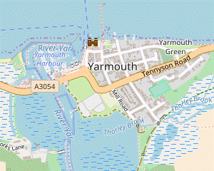 Yarmouth Isle Of Wight Map Yarmouth Circular Walk - Swc